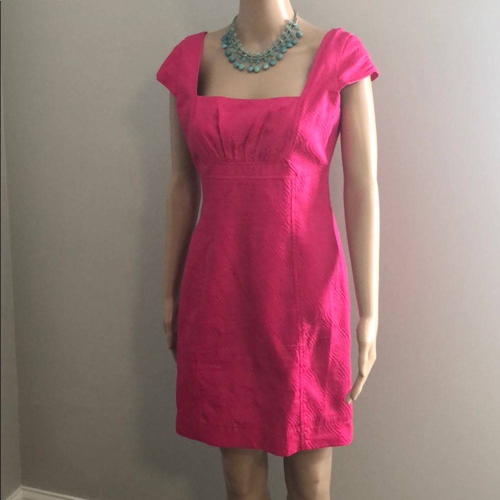 Square front dress